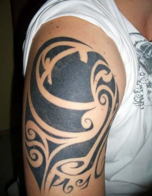 Black Maori Tattoo