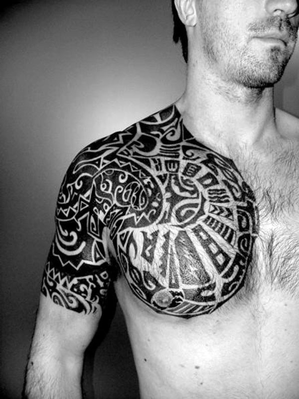 Celtic Black Tribal Tattoo