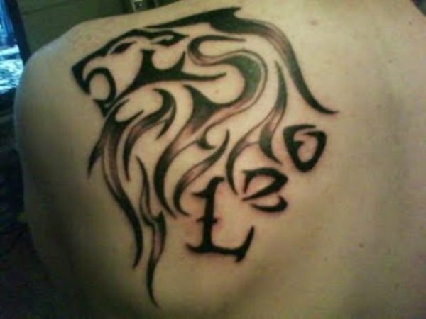 Celtic Leo Shoulder Tattoo