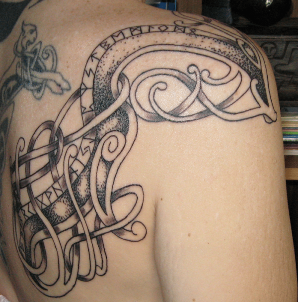 Celtic Shoulder Tattoo