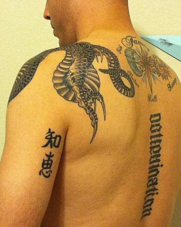 Chinese Lettering Tattoo