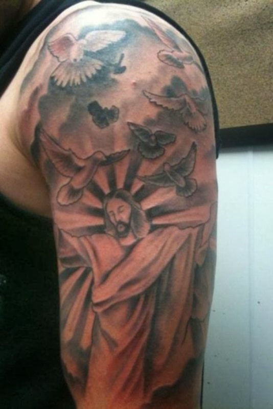 Christ Tattoo Design