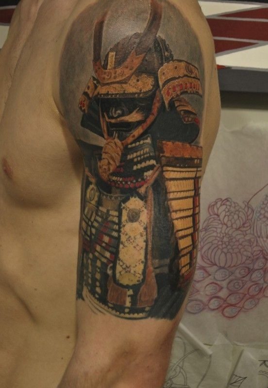 Colorful Japanese Tattoo