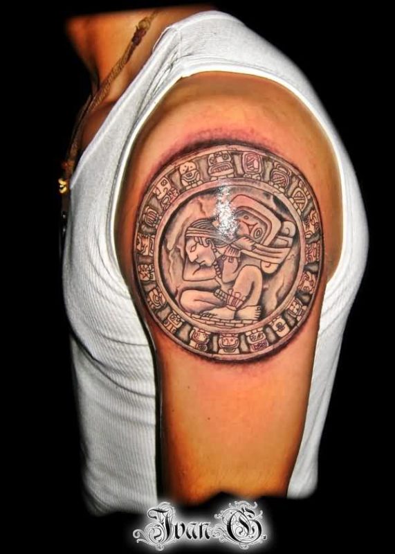 Cool Aztec Tattoo