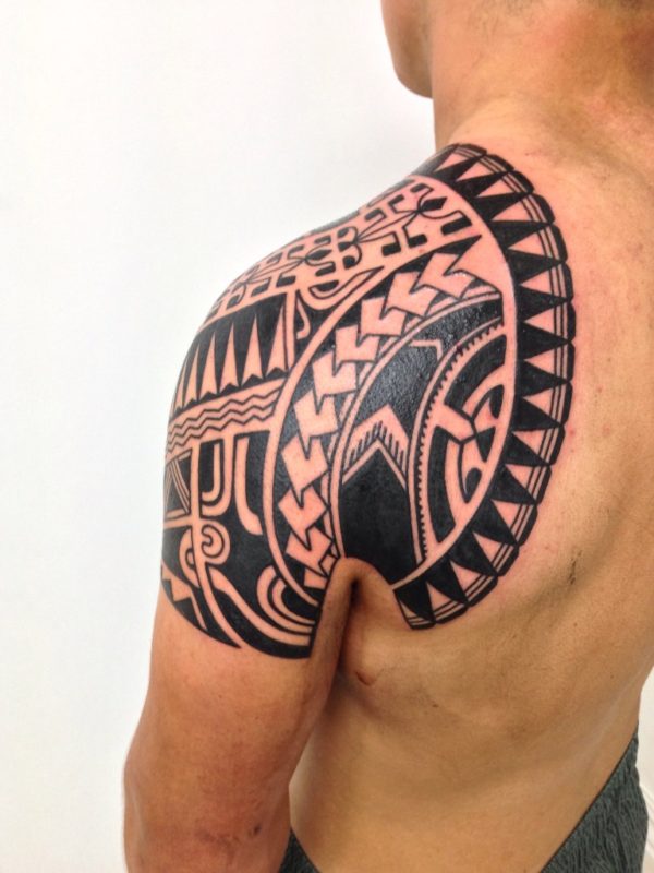 Cool Design Samoan Tattoo