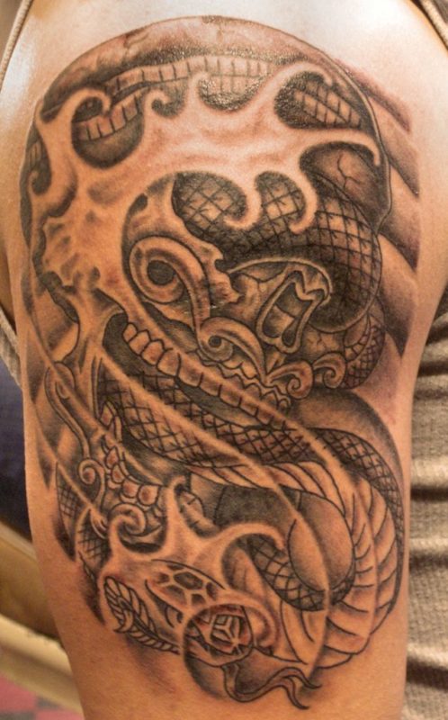 Cool Dragon Tattoo Design