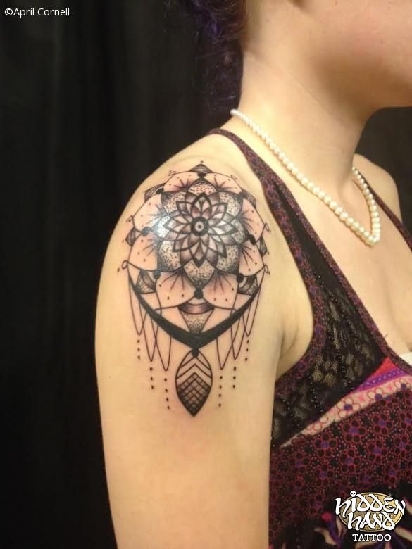 Cool Dream Catcher Tattoo