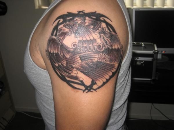 Cool Eagle Tattoo Design