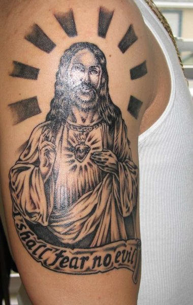 Cool Jesus Tattoo