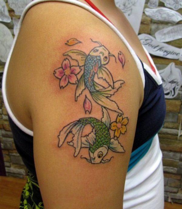 Cool Small Fish Tattoo