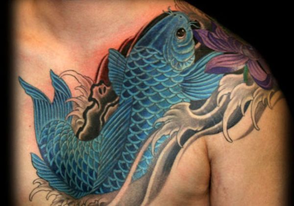 Cover Up Shoulder Tattoo Design