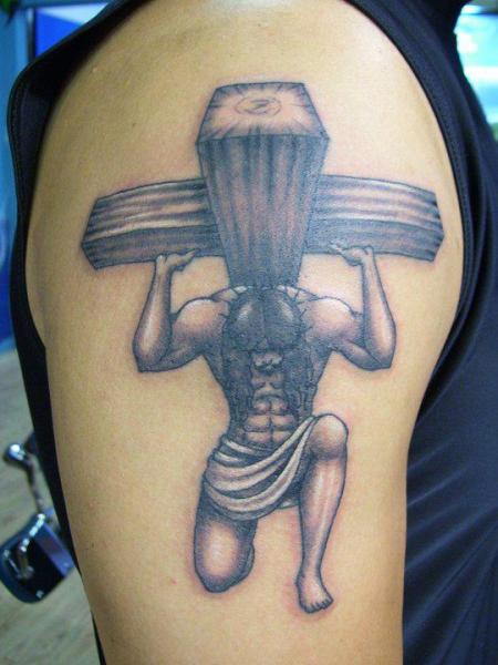 Crucifix Jesus Tattoo
