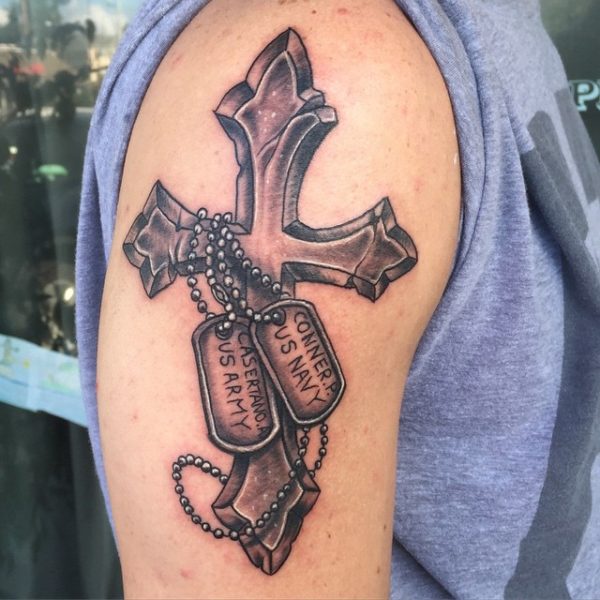 Crucifix Tattoo 