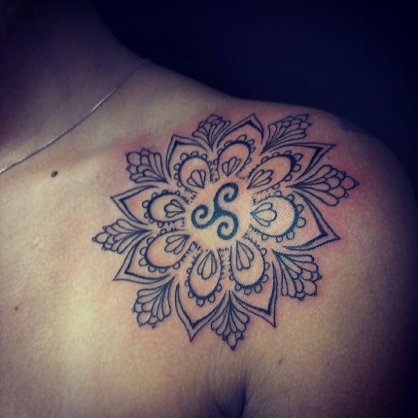 Cute Flower Tattoo