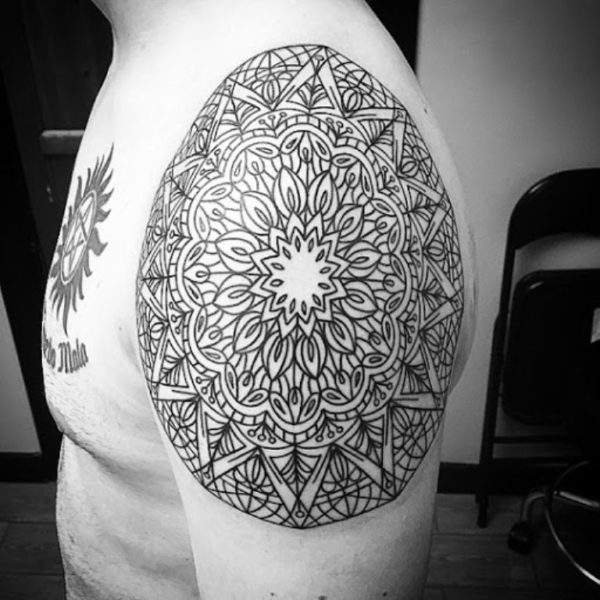 Cute Mandala Tattoo