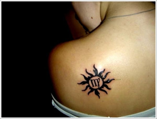 Cute Sun Tattoo