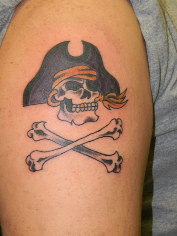 Danger Skull Tattoo