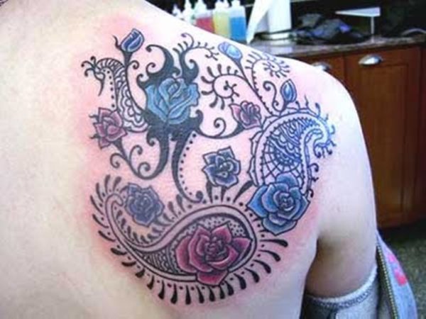 Designer Cover Up Shoulder Tattoo