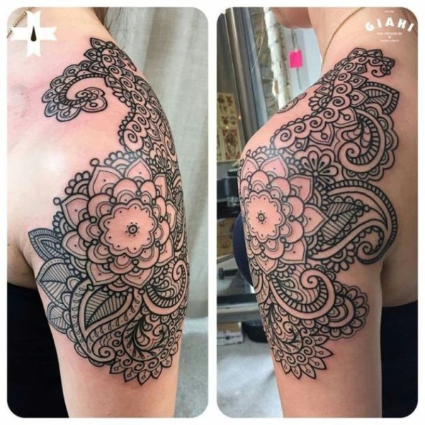 Designer Sleeves Shoulder Tattoo