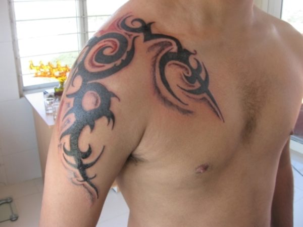 Designer Tribal Tattoo For Men