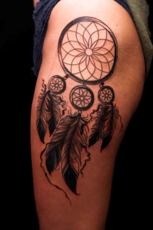 Dream Catcher Awesome Tattoo