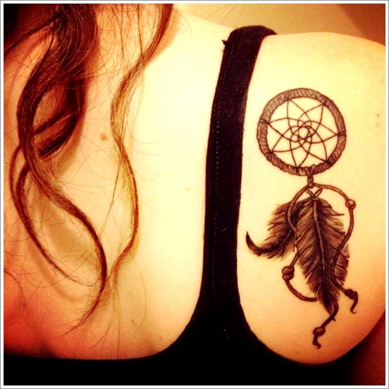 Dream Catcher Blade Tattoo