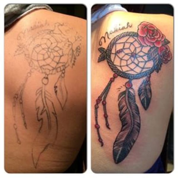 Dream Catcher Graceful Tattoo