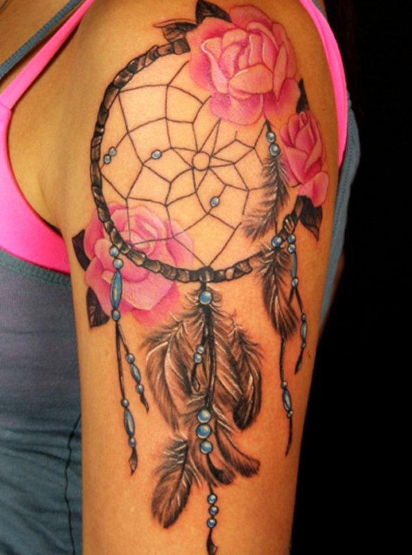 Dream Catcher Tattoo For Women