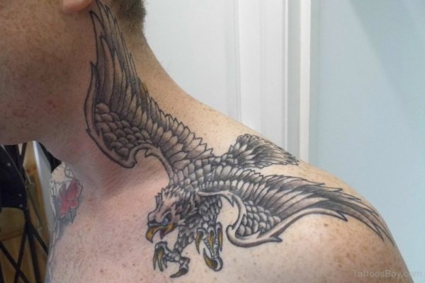 Eagle Tattoo On Shoulder