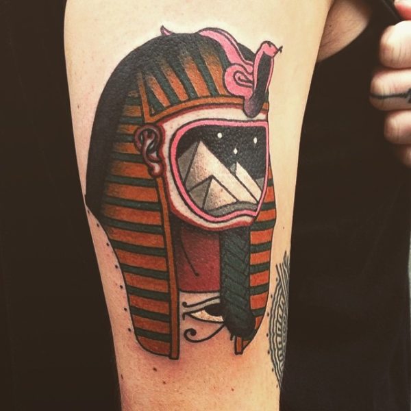 Egyptian Mask Tattoo