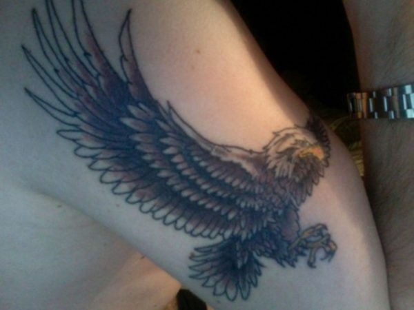 Elegant Eagle Tattoo Design