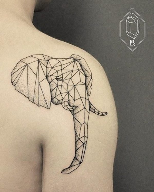 Elephant Designer Tattoo