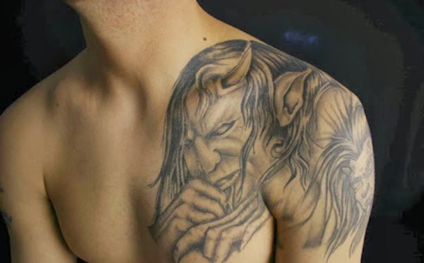 Evil Tattoo For Men