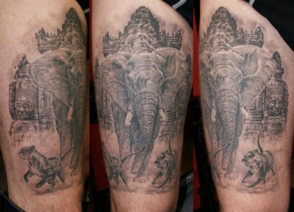 Fabulous Elephant Tattoo