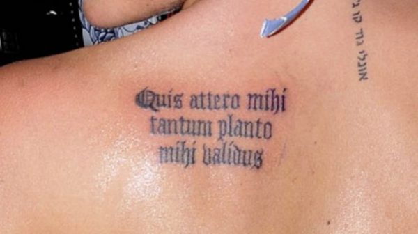 Fabulous Quote Tattoo