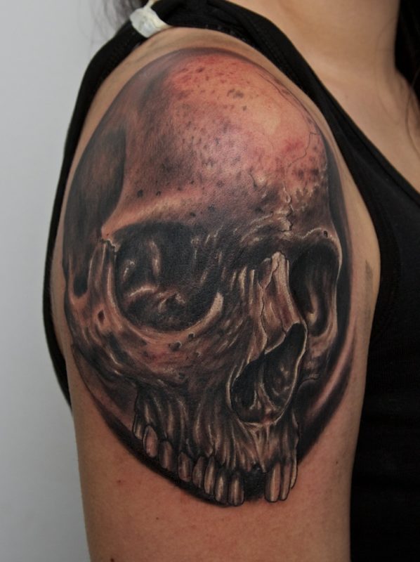 Fabulous Skull Tattoo