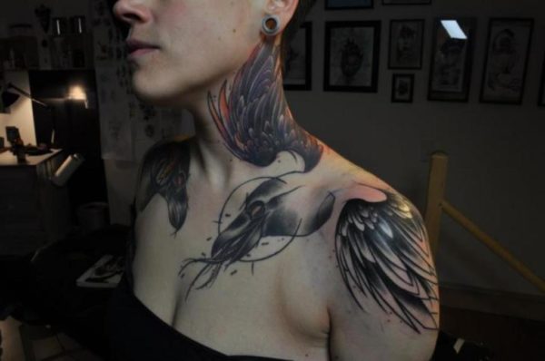 Fabulous Wings Tattoo Design