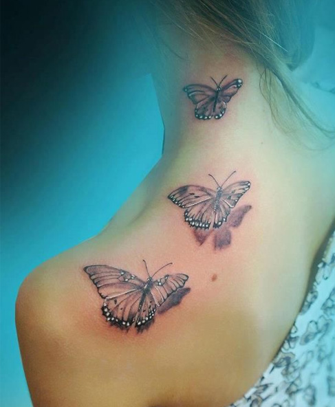 Fantastic Butterfly Tattoo Design