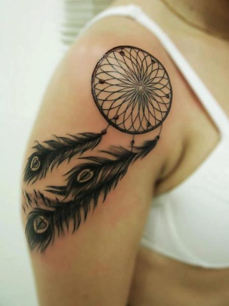 Fantastic Dream Catcher Tattoo