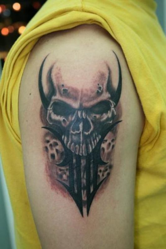 Fantastic Skull Tattoo