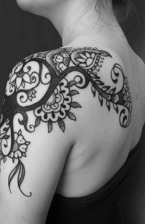 Floral Designer Tattoo