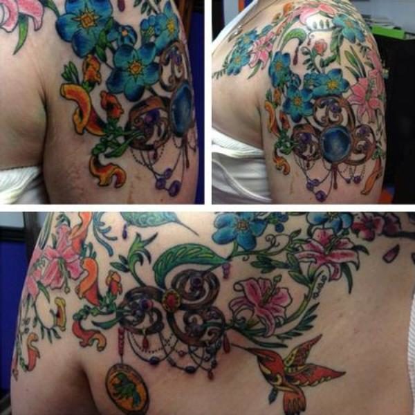 Flowers Design Tattoo