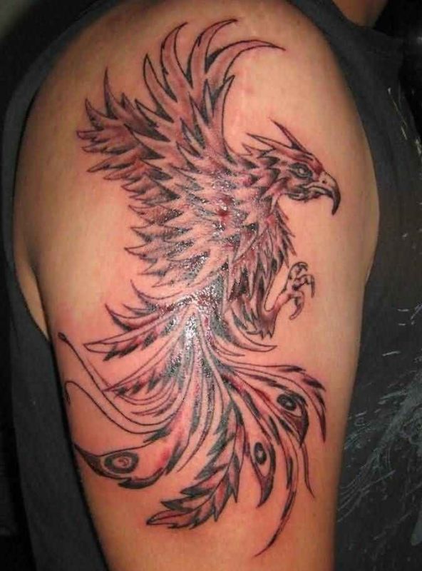 Flying Phoenix Tattoo