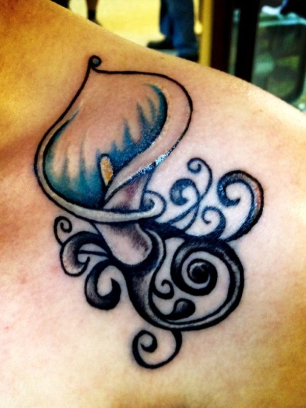 Front Shoulder Tattoo