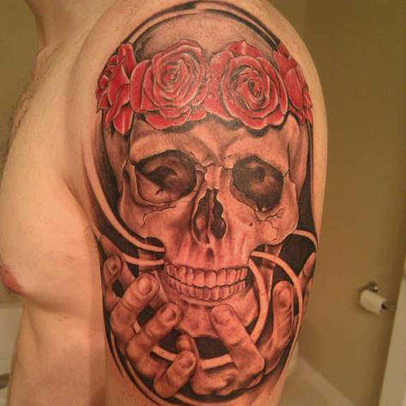 Funny Skull Tattoo