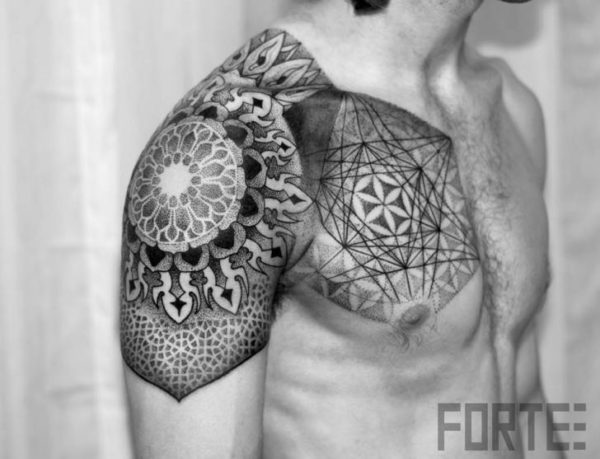Geometric Black Tattoo
