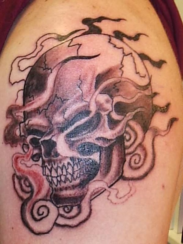 Gothic Skull Tattoo