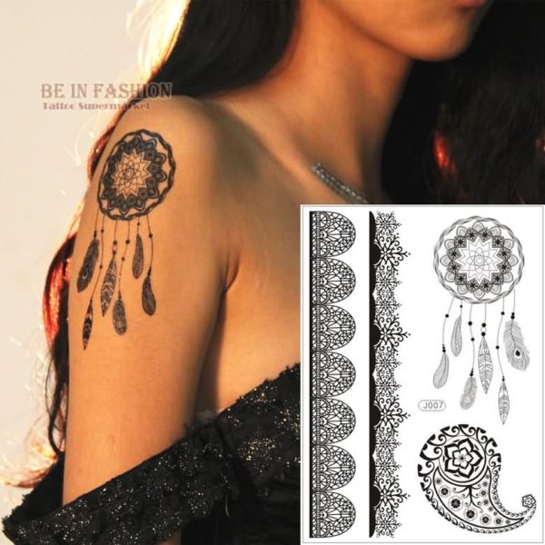 Heena Dream Catcher Tattoo