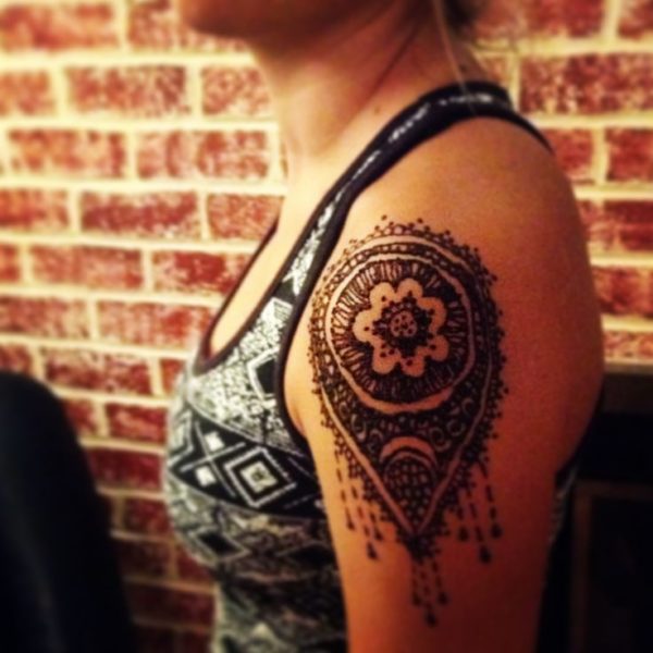 Henna Lace Tattoo