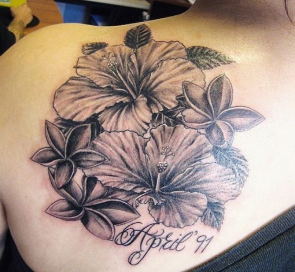 Hibiscus Flower Tattoo
